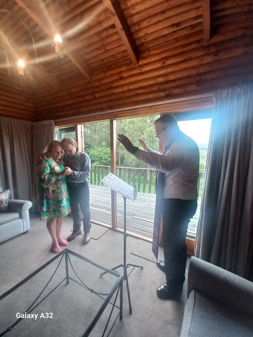 Wedding ceremony by Dr. Gerrit Rademeyer in Virginia