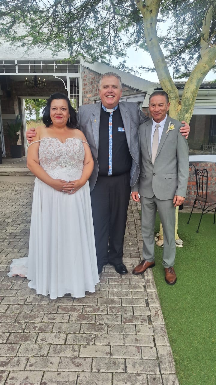 Wedding ceremony by Dr. Gerrit Rademeyer in Virginia