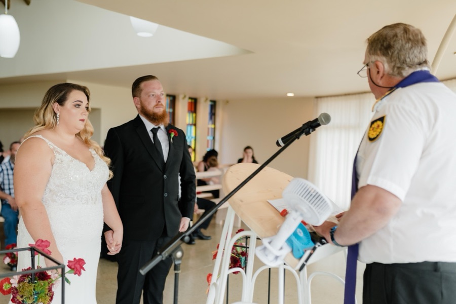 Wedding ceremony by Dr. Gerrit Rademeyer in Virginia