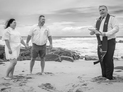 Wedding ceremony by Dr. Gerrit Rademeyer in Virginia